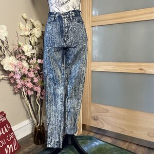 Aphrodite LA High Waisted Acid Washed Jeans Women's Size 1 Skinny